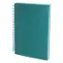 ALTINDAĞ TURKUAZ KARELİ TARİHSİZ DEFTER (17X24 CM)