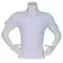 Dry Touch Yağmur Desen Lacoste T-Shirt Beyaz L