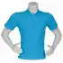 Dry Touch Yağmur Desen Lacoste T-Shirt Turkuaz Mavi XXL