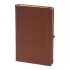 İNCEK KAHVERENGİ TARİHSİZ DEFTER (9X14 CM)
