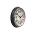 KİBELE201 FÜME METAL KASA DUVAR SAATİ (505 MM)