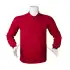 Polo Yaka İki İplik STR Sweatshirt Kırmızı 4XL