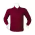 Polo Yaka Sweet Uzun Kol - BORDO