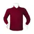 Polo Yaka Sweet Uzun Kol - BORDO S
