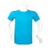 Promosyon ECO Penye T-Shirt Turkuaz Mavi XS
