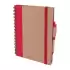 PURSAKLAR KIRMIZI TARİHSİZ DEFTER (15X21 CM)