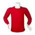 Sıfır Yaka İki İplik STR Sweatshirt Kırmızı XL