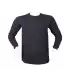 Sıfır Yaka İki İplik STR Sweatshirt Lacivert 4XL