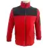 Soft Shell Polar Ceket Kırmızı-Siyah 3XL