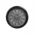 VESTA205 SİYAH PLASTİK ÇERÇEVE DUVAR SAATİ (355 MM)