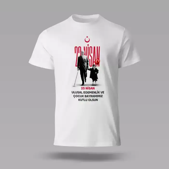 23 Nisan Baskılı Tişört 05 XXL