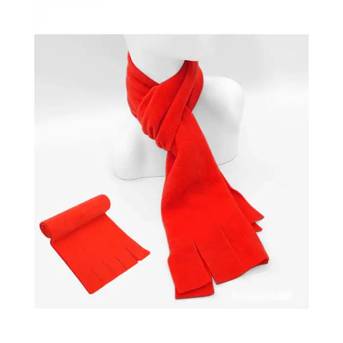 Atkı Polar Kırmızı