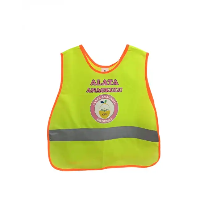 Çocuk İkaz Yeleği Yeşil