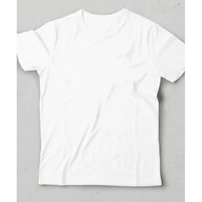 Çocuk Premium Penye T-Shirt Beyaz XXL