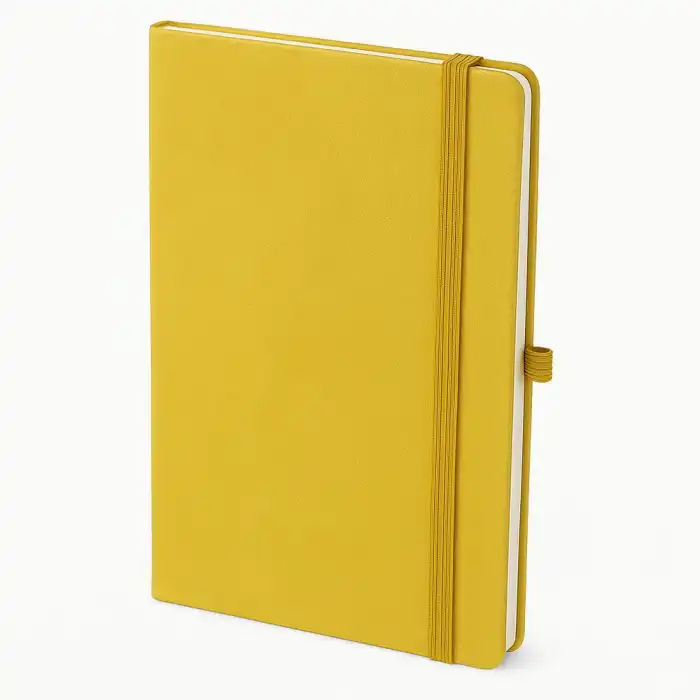 DIŞKAPI SARI TARİHSİZ DEFTER (13X21 CM)