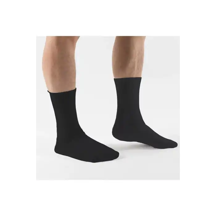 Futbol Antrenman Çorabı Kısa Siyah