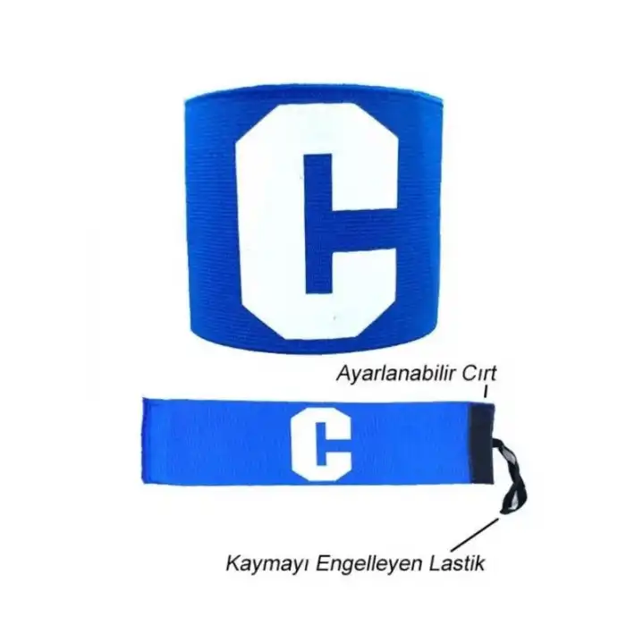 Futbol Kaptanlık Pazubandı Lacivert