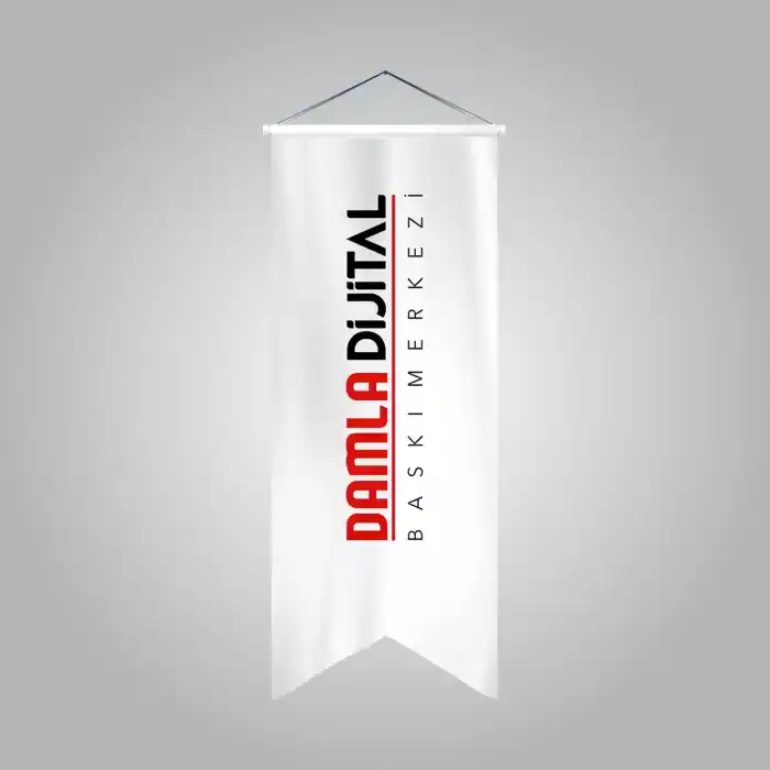 Kırlangıç Bayrak Saten 50x100 cm