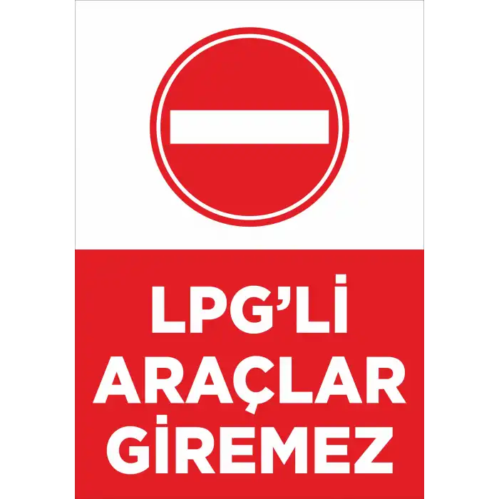 LPGli Araç Giremez