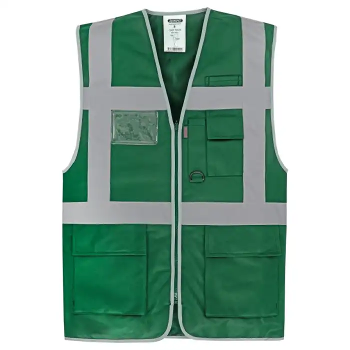 Mühendis Yeleği Yeşil 4XL