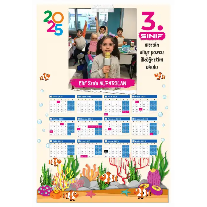 Öğrenciye Özel Takvim