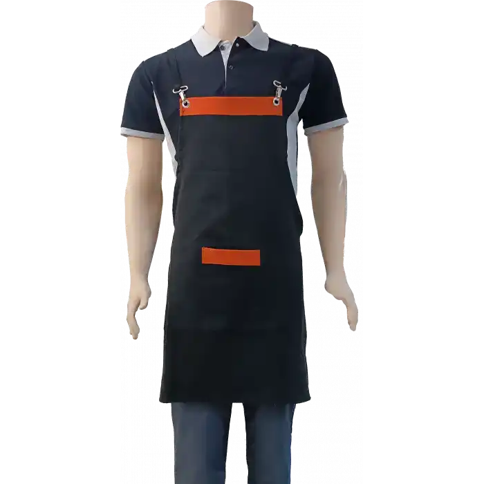 Premium KA Önlük Turuncu-Siyah