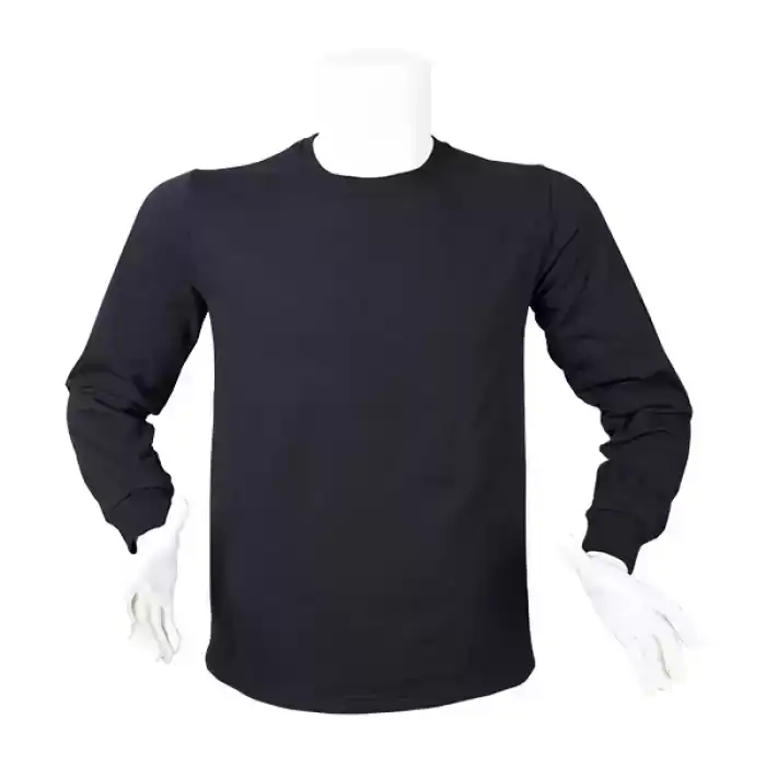 Sıfır Yaka İki İplik STR Sweatshirt Antrasit L