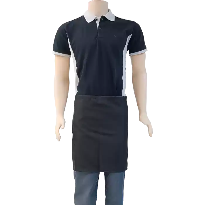 Yarım Cepsiz Önlük Siyah