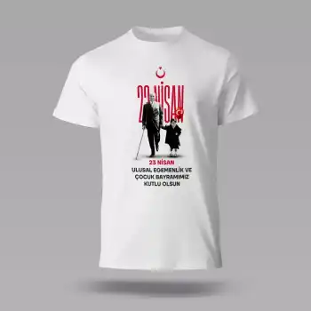 23 Nisan Baskılı Tişört 05 XL