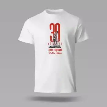 30 Ağustos Baskılı Tişört 05 XXL