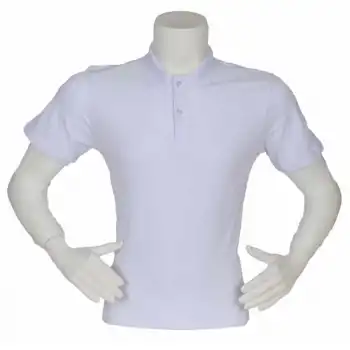 Dry Touch Yağmur Desen Lacoste T-Shirt Beyaz M