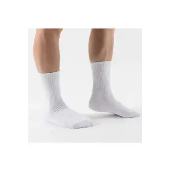 Futbol Antrenman Çorabı Kısa Beyaz