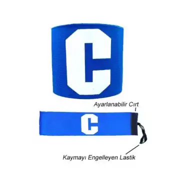 Futbol Kaptanlık Pazubandı Lacivert