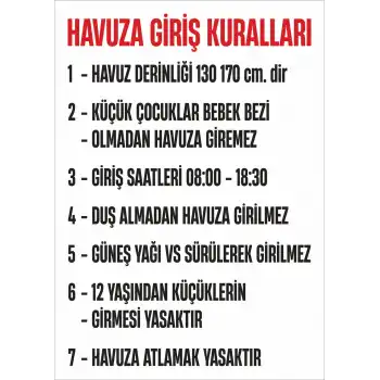 Havuz Kuralları - 2