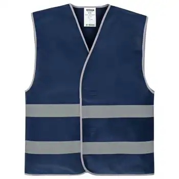 İşçi İkaz Yeleği Lacivert XL