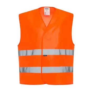 İşçi İkaz Yeleği Turuncu XL