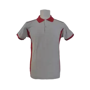 Lacoste T-Shirt -STR- GRİ/KIRMIZI XXXL