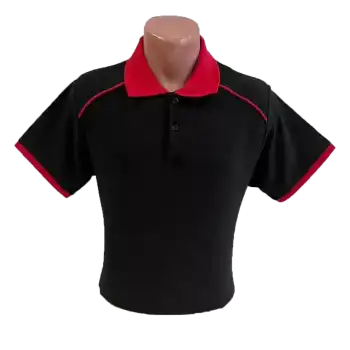 Lacoste T-Shirt -STR- SİYAH/KIRMIZI XXL