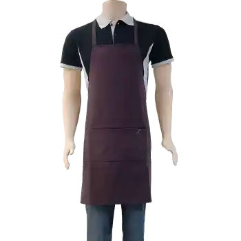 Premium Boydan Askılı Önlük Bordo