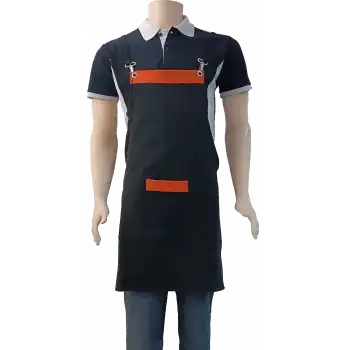 Premium KA Önlük Turuncu-Siyah