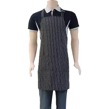 Premium Master Chef Önlük Siyah