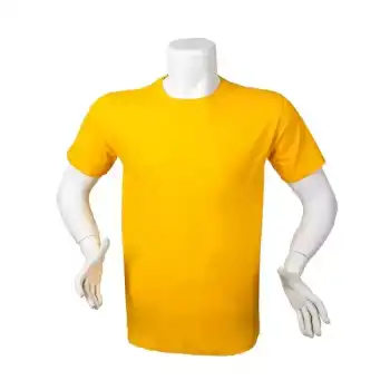 Promosyon ECO Penye T-Shirt Sarı XXL
