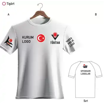 Tübitak Tişört 4004 Beyaz M