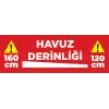 Havuz Derinlik Uyarısı