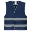 İşçi İkaz Yeleği Lacivert XL