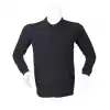 Polo Yaka İki İplik STR Sweatshirt Anrasit XL