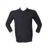 Polo Yaka İki İplik STR Sweatshirt Lacivert S