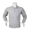Polo Yaka Sweet Uzun Kol - GRİ L