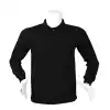 Polo Yaka Sweet Uzun Kol - SİYAH XL