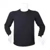 Sıfır Yaka İki İplik STR Sweatshirt Antrasit Gri M